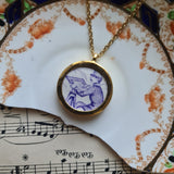 Collana piccola soldato viola